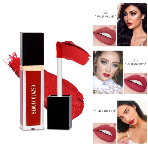 Matte No Stain On Cup 24 Colors New Lip Gloss - Image 9