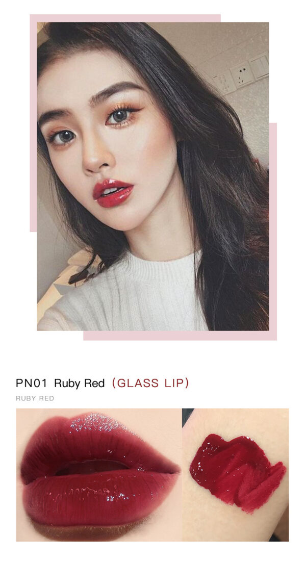 Mini Capsule Lip Lacquer – Mirror Matte Velvet, Moisturizing, No-Stain Formula - Image 4