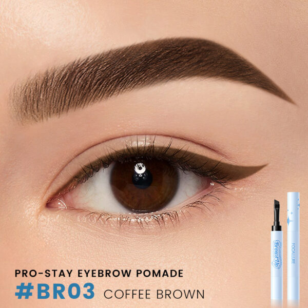 2-in-1 Eyebrow Gel & Eyeliner – 3D, Waterproof, Long-Lasting Pomade - Image 4