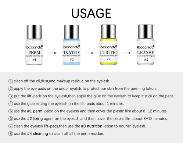 Eyelash Lengthening Mascara Kit – Long-Lasting, Growth Serum & Styling Glue - Image 4