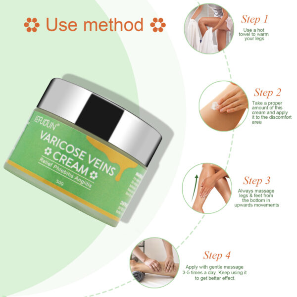 Vein Repair Cream – Relieves Red Streaks, Bruises & Varicose Veins, Skincare Lotion - Image 6