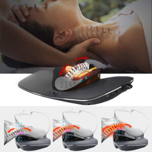 Air Soft Brace Massager – Neck, Shoulder, Back & Waist Pain Relief, Cervical Traction Device