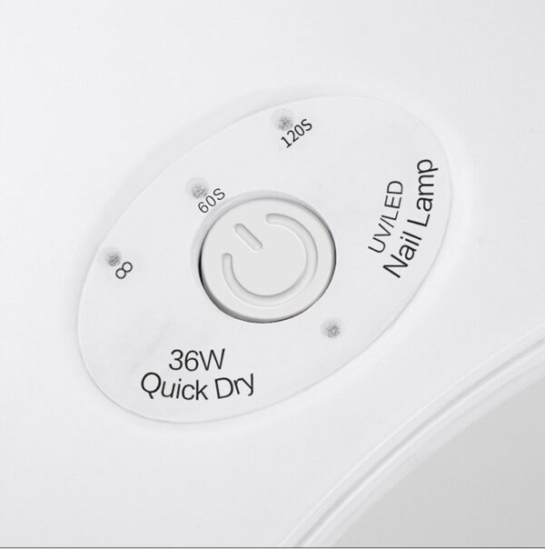 LED UV Nail Lamp – 12 LEDs, Fast Dryer for All Gel Polish, Timer & Sensor - Image 2