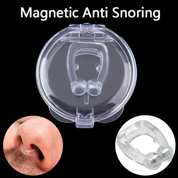 Mini Magnetic Anti-snoring Silicone Nose Clip - Image 6