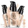 Clear and sleek hydrating cream nude makeup BB cream makeup concealer moisturizing BB cream