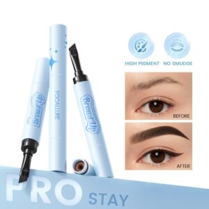2-in-1 Eyebrow Gel & Eyeliner – 3D, Waterproof, Long-Lasting Pomade