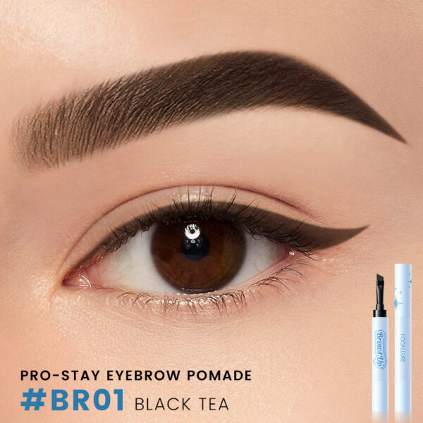 2-in-1 Eyebrow Gel & Eyeliner – 3D, Waterproof, Long-Lasting Pomade - Image 3