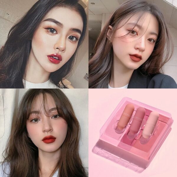 Mini Capsule Lip Lacquer – Mirror Matte Velvet, Moisturizing, No-Stain Formula - Image 8