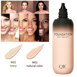 Professional Full-Coverage Foundation – Waterproof, Brightening, Dark Circle Concealer