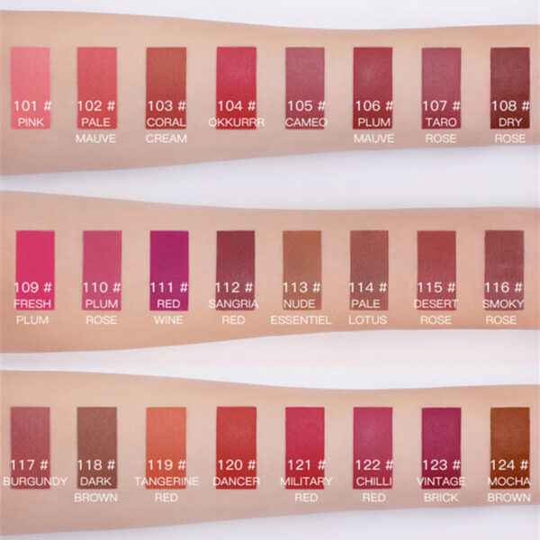 Matte No Stain On Cup 24 Colors New Lip Gloss - Image 2